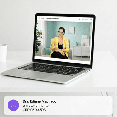 Dra Ediane Machado em atendimento online
